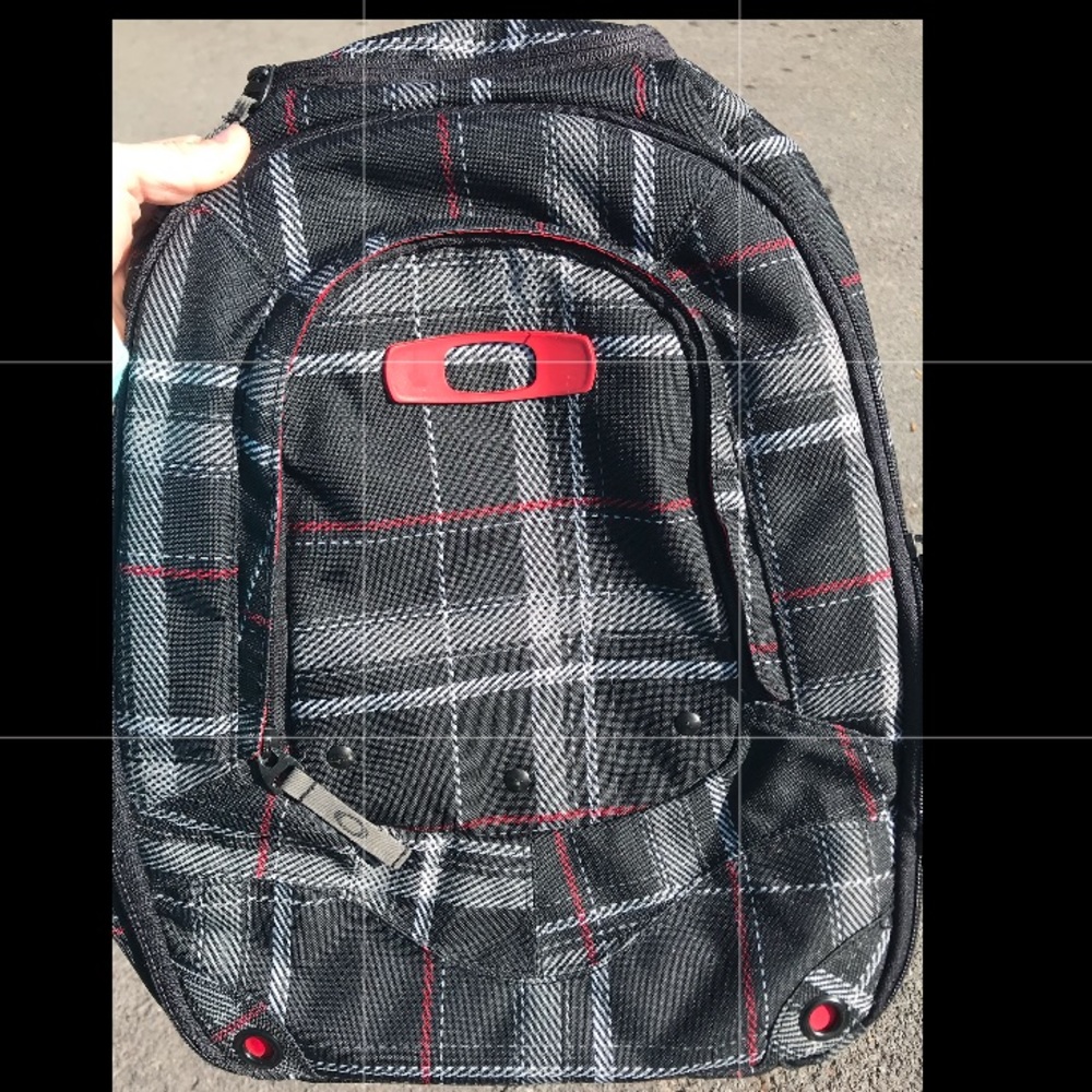 Oakley Backpack | Black with Red
